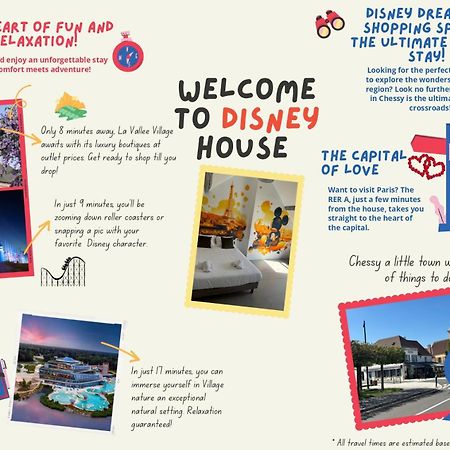 Disney House Chessy (Seine-et-Marne) Exterior foto